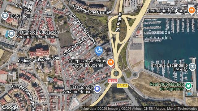 Ubicación de la subastas Subasta de ps victoria eugenia ( algeciras) en ALGECIRAS