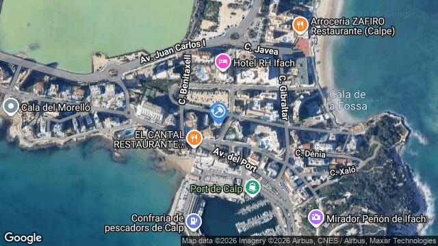Ubicación de la subastas Subasta de vivienda en CALPE