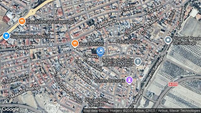 Ubicación de la subastas Subasta de vivienda en TORREPEROGIL