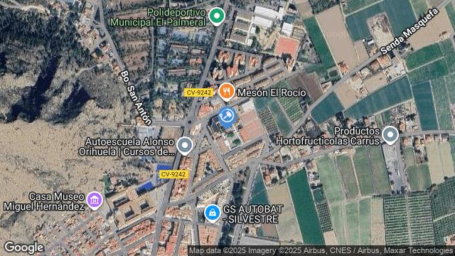 Ubicación de la subastas Subasta de vivienda en ORIHUELA