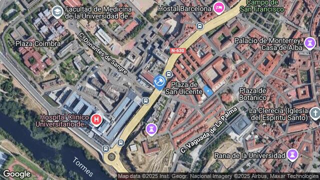 Ubicación de la subastas Subasta de trastero en SALAMANCA