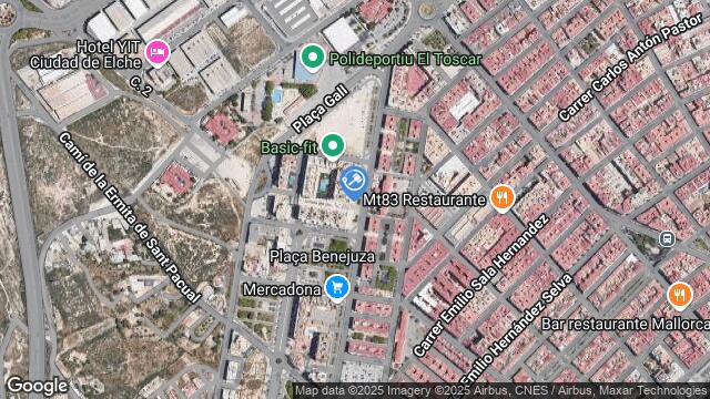 Ubicación de la subastas Subasta de garaje en ELX/ELCHE