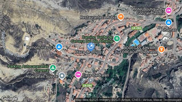 Ubicación de la subastas Subasta de nave industrial en Cervera del Río Alhama