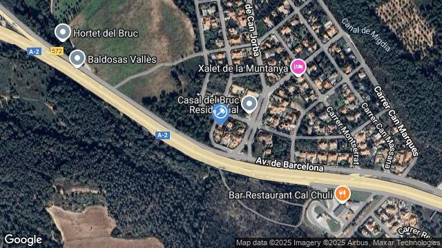 Ubicación de la subastas Subasta de vivienda en El Bruc