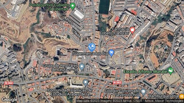 Ubicación de la subastas Subasta de garaje en Ceuta