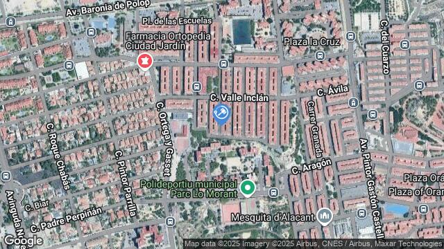 Ubicación de la subastas Subasta de vivienda en ALICANTE