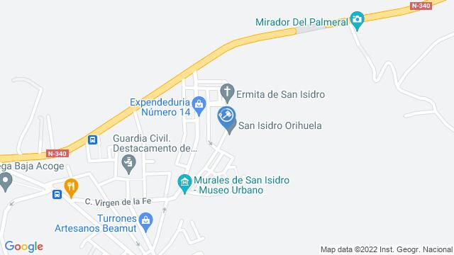 Ubicación de la subastas Subasta de vivienda en ORIHUELA