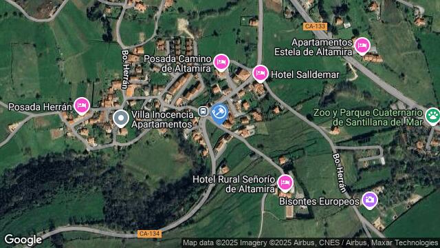 Ubicación de la subastas Subasta de finca rústica en SANTILLANA DEL MAR