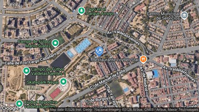 Ubicación de la subastas Subasta de cl maestro barbieri en Madrid