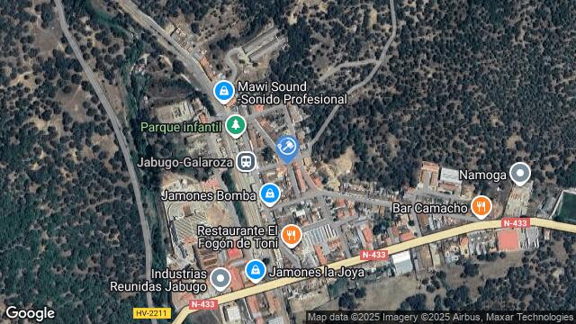 Ubicación de la subastas Subasta de otros en JABUGO