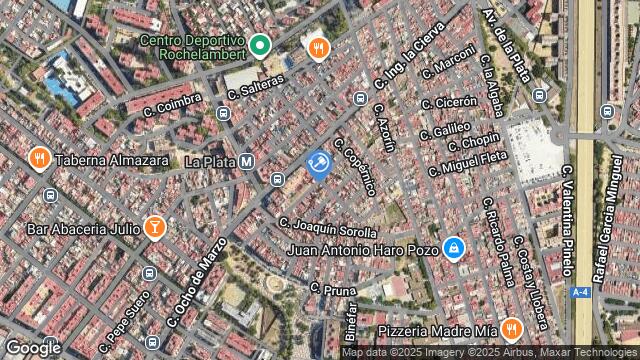 Ubicación de la subastas Subasta de garaje en SEVILLA