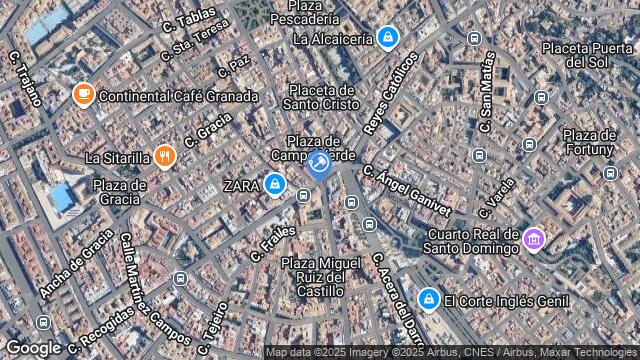 Ubicación de la subastas Subasta de cl prolongaciÓn de recogidas en Granada