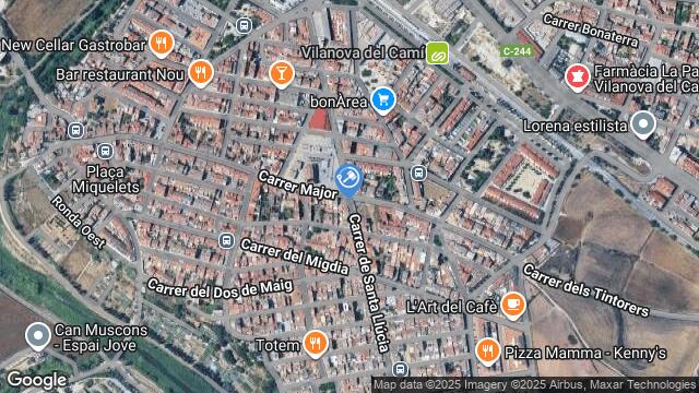 Ubicación de la subastas Subasta de vivienda en VILANOVA DEL CAMI