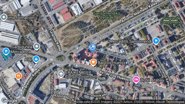 Ubicación de la subastas Subasta de garaje en Vitoria