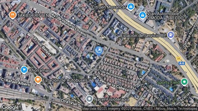 Ubicación de la subastas Subasta de vivienda en COLLADO VILLALBA