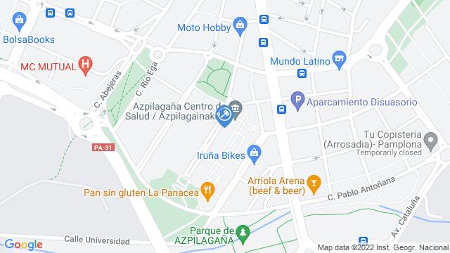 Ubicación de la subastas Subasta de garaje en PAMPLONA/IRU?A