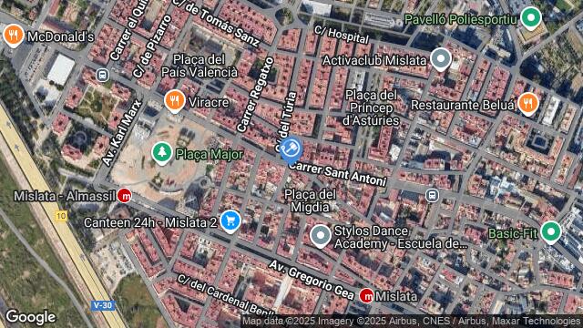 Ubicación de la subastas Subasta de vivienda en RAFELBUNYOL