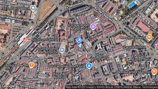 Ubicación de la subastas Subasta de garaje en ALCORCÓN