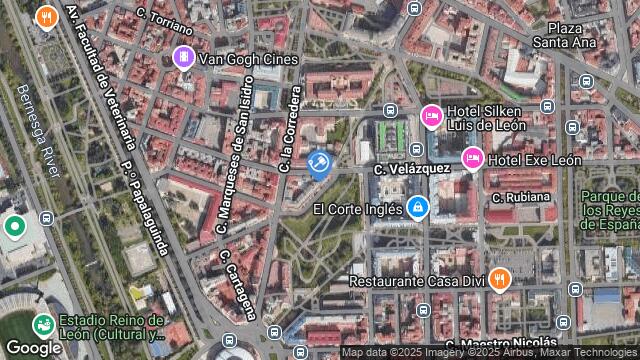 Ubicación de la subastas Subasta de garaje en LEON