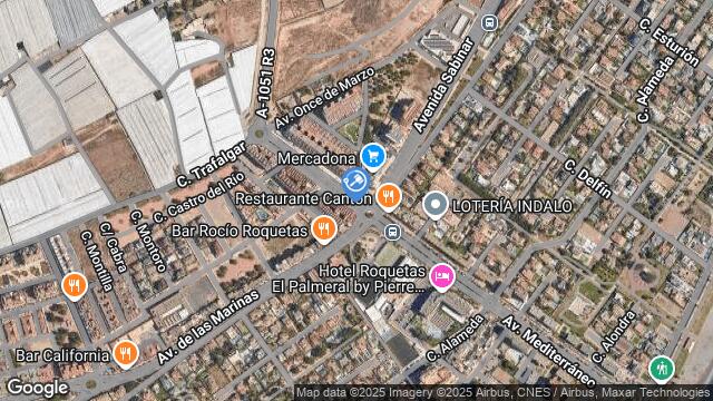 Ubicación de la subastas Subasta de garaje en ROQUETAS DE MAR