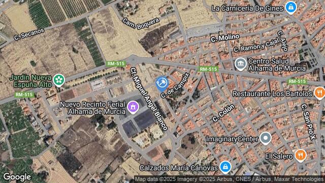 Ubicación de la subastas Subasta de vivienda en Alhama de Murcia