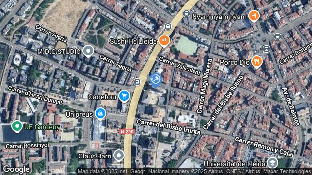 Ubicación de la subastas Subasta de cl segria ( lleida) en LLEIDA