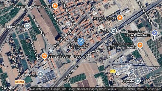 Ubicación de la subastas Subasta de vivienda en Beniel