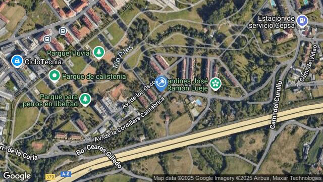 Ubicación de la subastas Subasta de garaje en Gijón