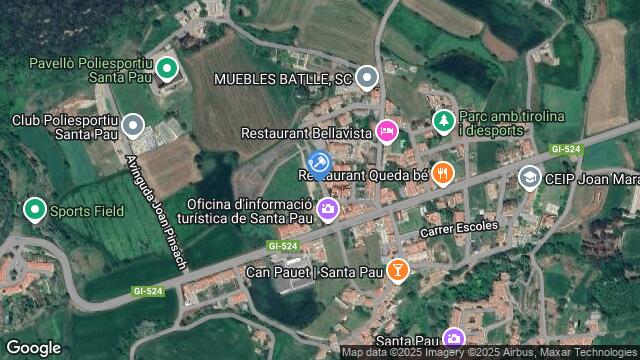 Ubicación de la subastas Subasta de vivienda en Santa Pau