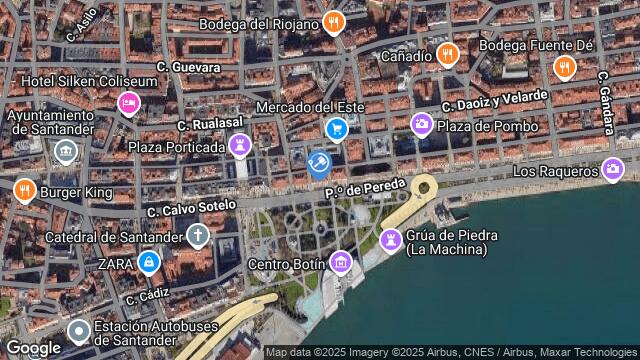 Ubicación de la subastas Subasta de garaje en Sanander