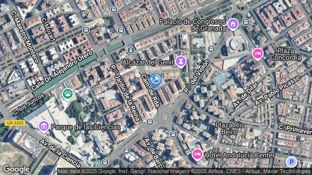 Ubicación de la subastas Subasta de local comercial en GRANADA