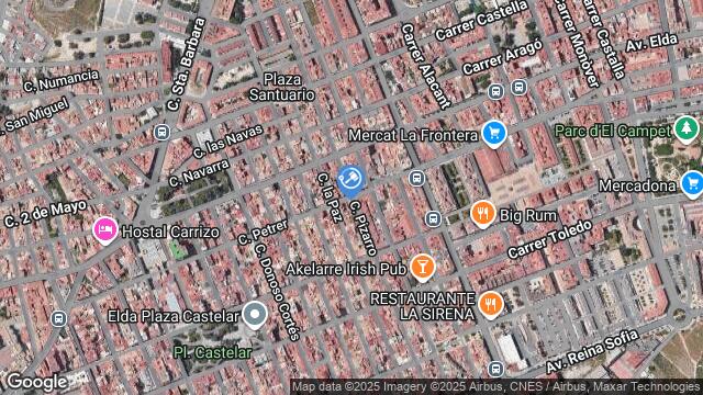 Ubicación de la subastas Subasta de vivienda en elda