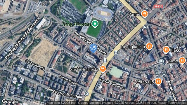 Ubicación de la subastas Subasta de vivienda en LLEIDA
