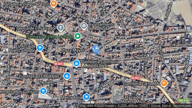 Ubicación de la subastas Subasta de vivienda en RODA (LA)