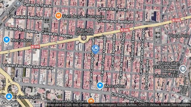 Ubicación de la subastas Subasta de cl torre la ( elche/elx) en ELCHE/ELX