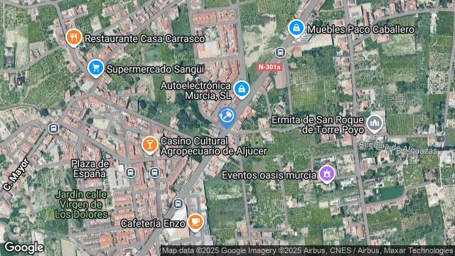 Ubicación de la subastas Subasta de finca rústica en Aljucer