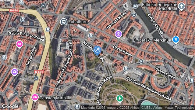 Ubicación de la subastas Subasta de local comercial en BILBAO