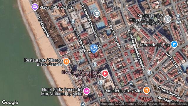 Ubicación de la subastas Subasta de local comercial en Cádiz