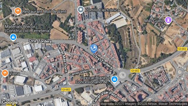 Ubicación de la subastas Subasta de vivienda en Blanes