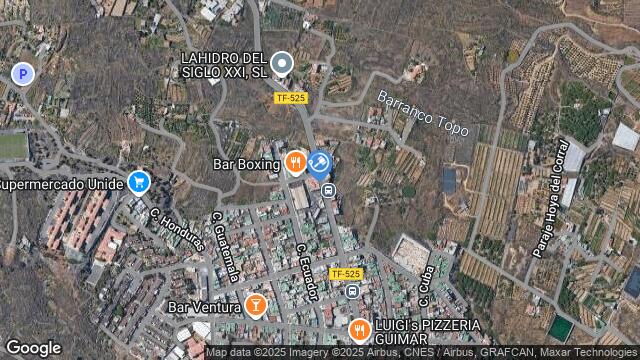Ubicación de la subastas Subasta de finca rústica en GÜÍMAR