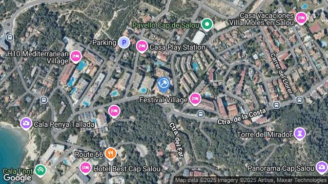 Ubicación de la subastas Subasta de vivienda en SALOU