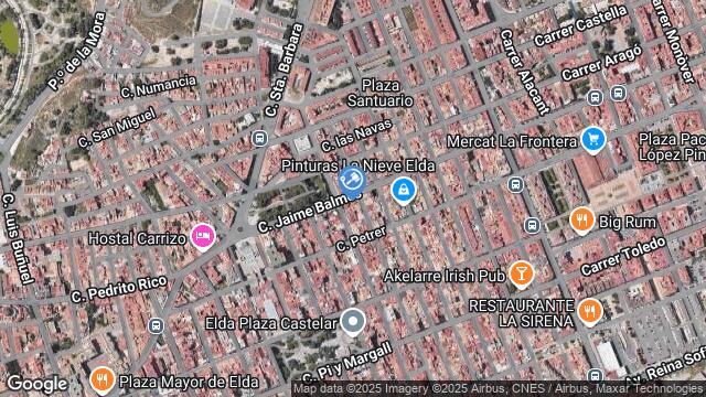 Ubicación de la subastas Subasta de cl jaime balmes ( elda) en ELDA