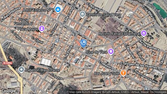 Ubicación de la subastas Subasta de vivienda en VERA