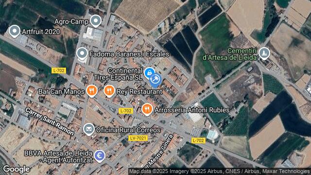 Ubicación de la subastas Subasta de vivienda en ARTESA DE LLEIDA