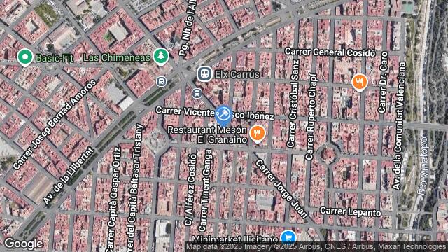 Ubicación de la subastas Subasta de cl jorge juan ( elche/elx) en ELCHE/ELX