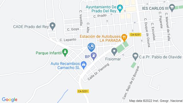 Ubicación de la subastas Subasta de vivienda en PRADO DEL REY