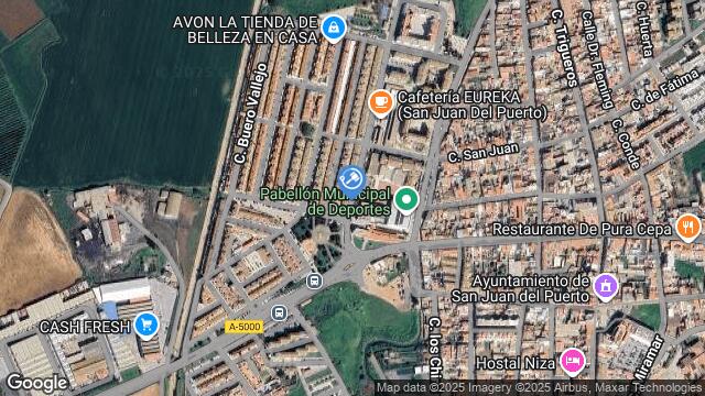 Ubicación de la subastas Subasta de local comercial en SAN JUAN DEL PUERTO