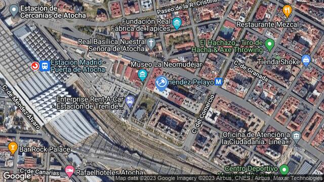 Ubicación de la subastas Subasta de local comercial en Madrid