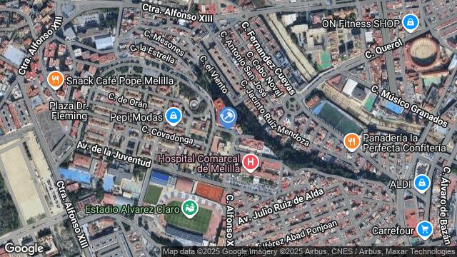 Ubicación de la subastas Subasta de cl edif. mirador. patio cura ( 52001) en 52001