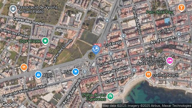 Ubicación de la subastas Subasta de garaje en Eivissa
